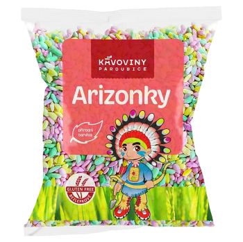 KÁVOVINY PARDUBICE Arizonky 60 g (Krehké chlebíky a pufované výrobky) - Sladké