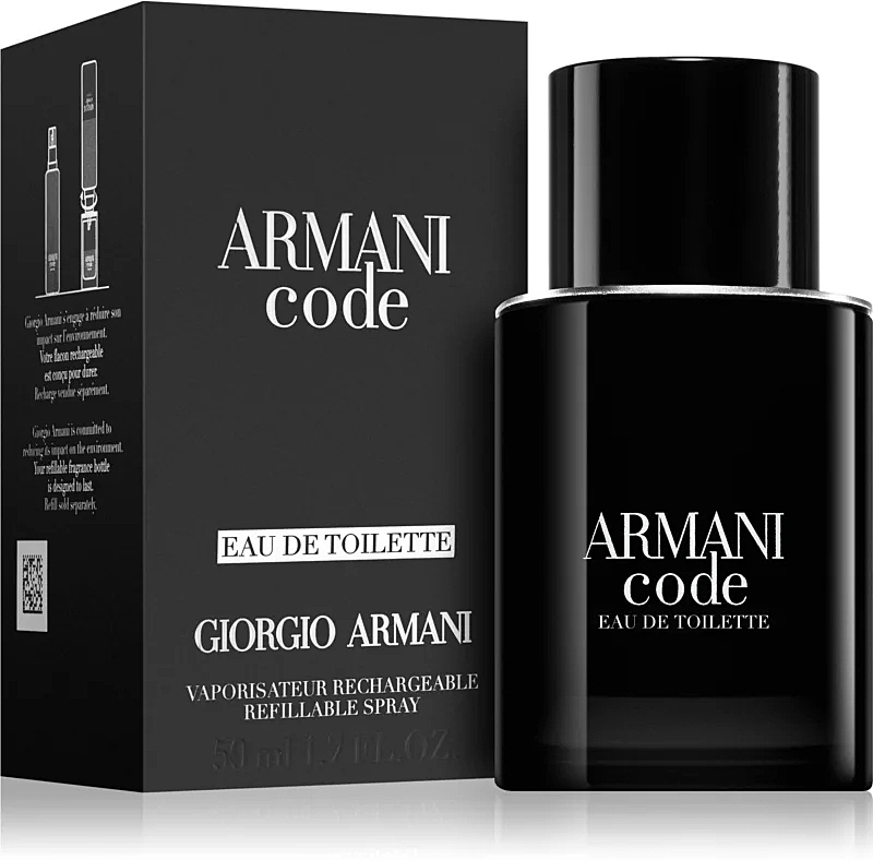 GIORGIO ARMANI Code For Men EDT plniteľná 75 ml