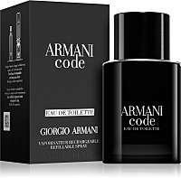 GIORGIO ARMANI Code For Men EDT plniteľná 75 ml