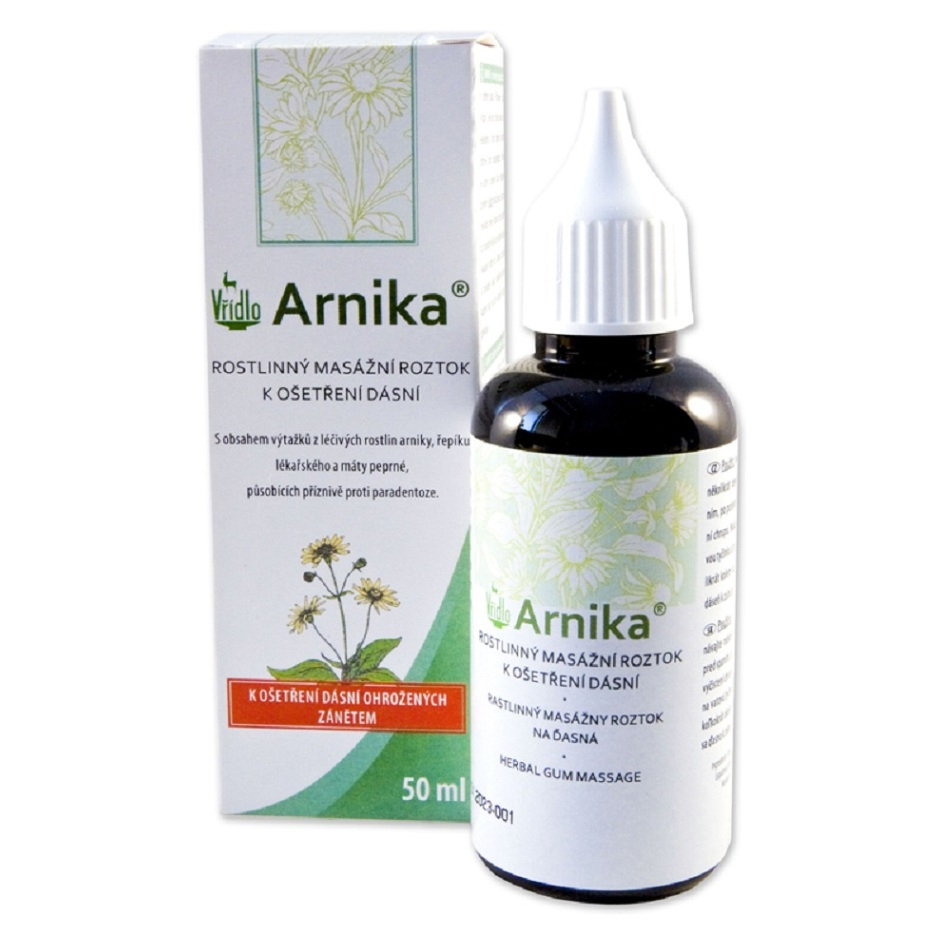 E-shop ARNIKA Masážny roztok na ďasná 50 ml