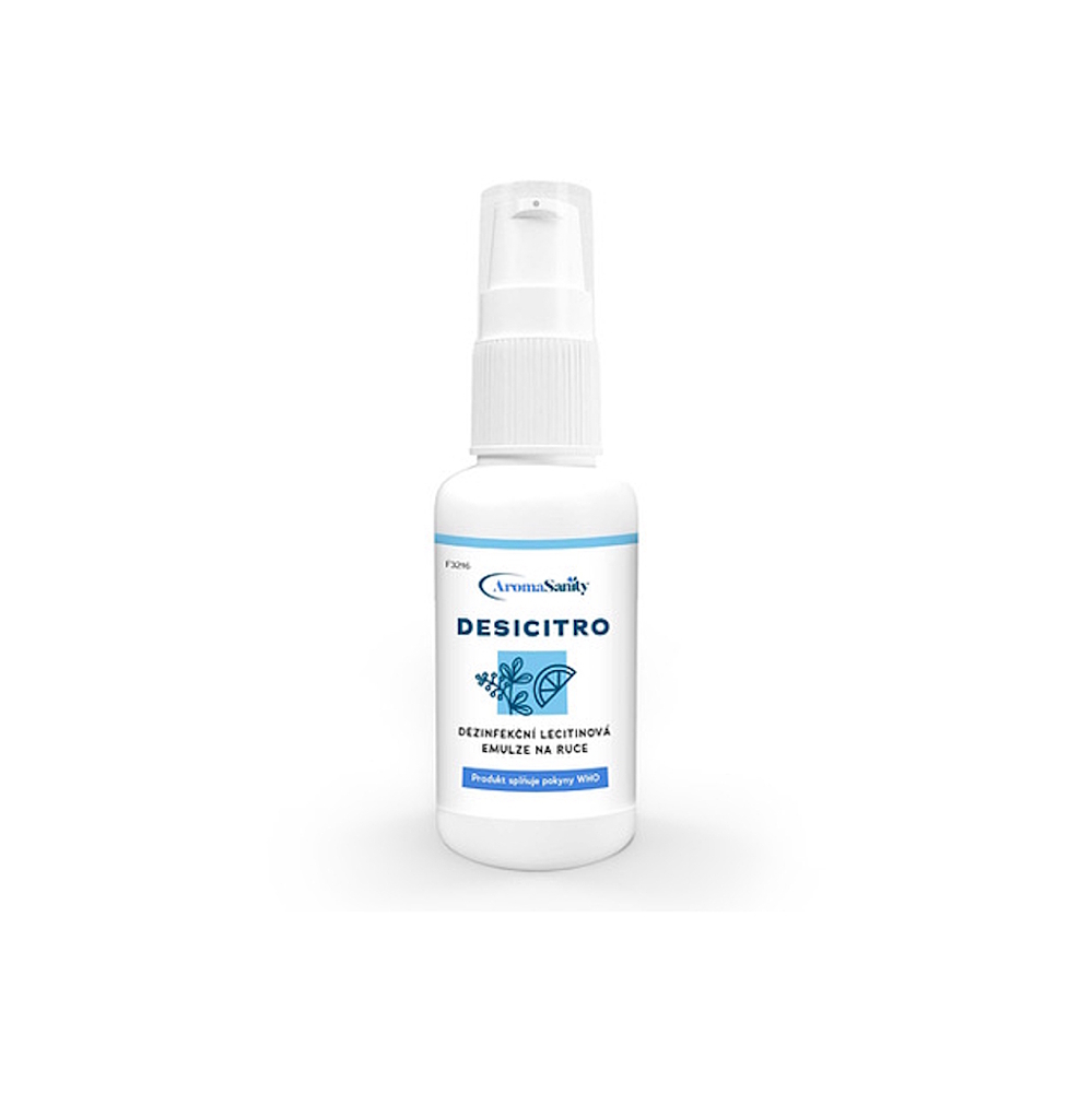 E-shop AROMASANITY Desicitro Dezinfekčná lecitínová emulzia na ruky 50 ml