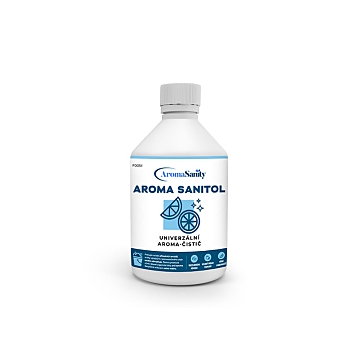 AROMASANITY Aróma sanitol univerzálna aróma čistič 500 ml (Ekologické upratovacie prostriedky) - Čistiace