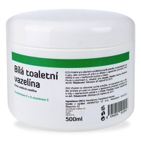 AROMATICA Biela toaletná vazelína s vitamínom E 500 ml