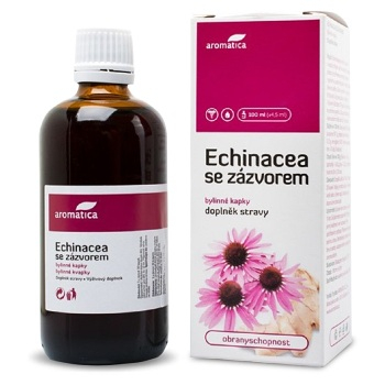 AROMATICA Echinacea so zázvorom bylinné kvapky 100 ml