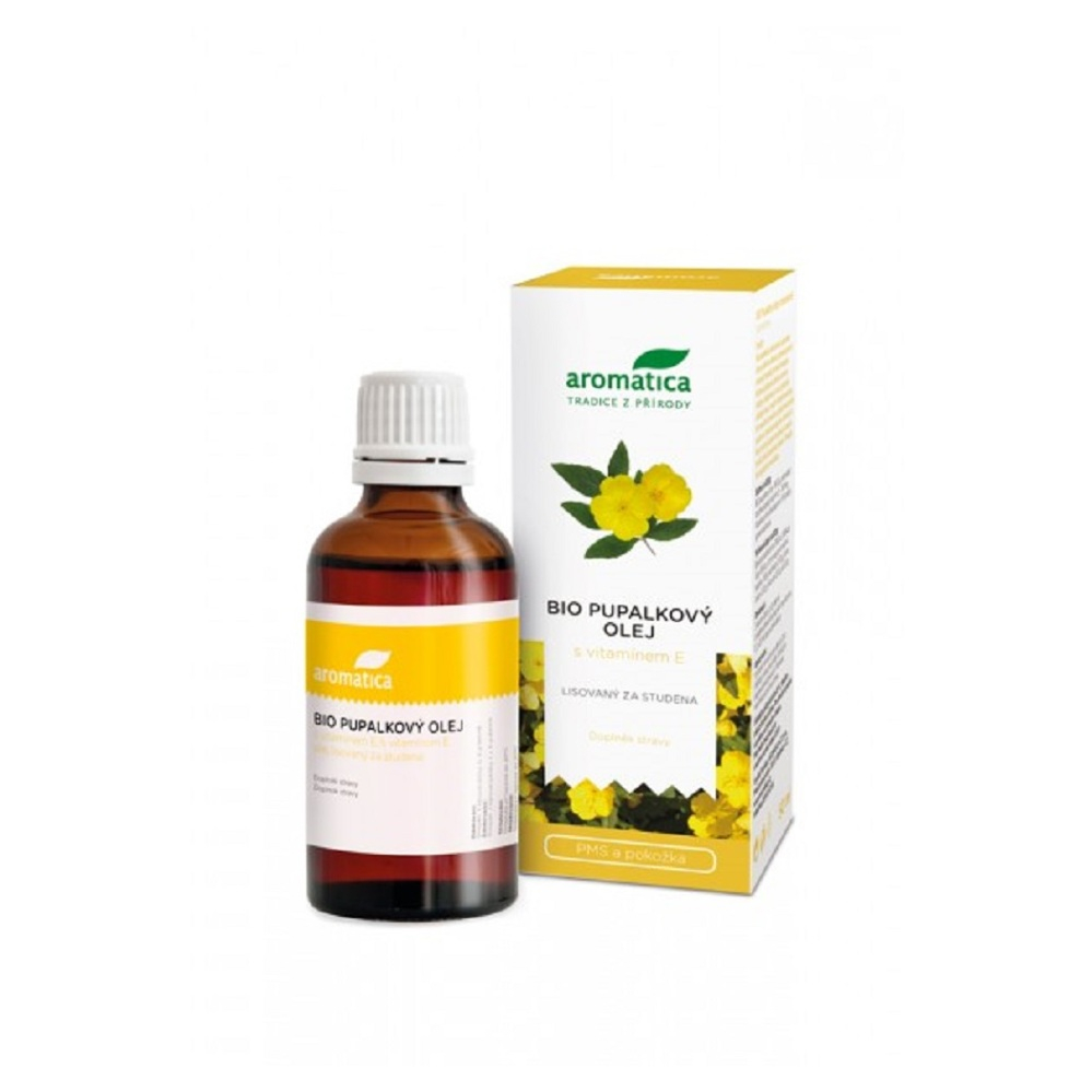 AROMATICA Pupalkový olej s vitamínom E 50 ml