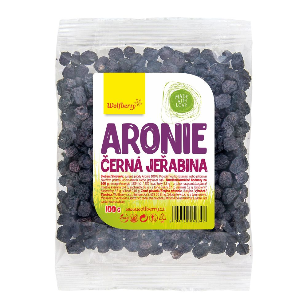 Wolfberry Aronie sušené ovocie 100 g