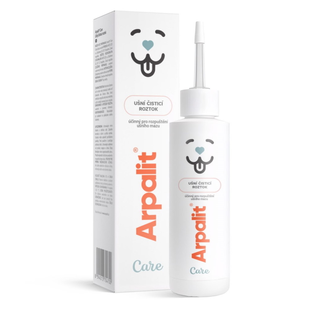 ARPALIT CARE Ušný čistiaci roztok pre psov a mačky 100 ml