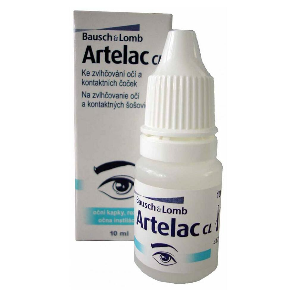 ARTELAC CL očný roztok, sterilizujúca zvlhčujúca instilácia 10 ml