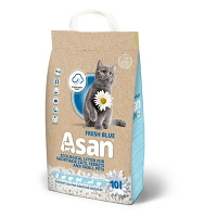 ASAN Fresh blue stelivo pre krátkosrsté mačky a fretky 10 l