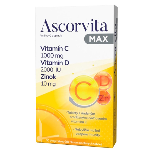 ASCORVITA Max 30 tabliet kúpite na Mojalekaren.sk