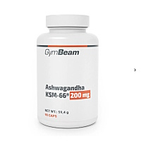 GYMBEAM Ashwagandha KSM-66® 200 mg 90 kapsúl