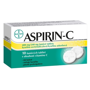 ASPIRIN®-C 10 šumivých tabliet