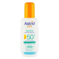 Astrid Sun mlieko na opaľovanie v spreji Sensitive OF50+, 150 ml