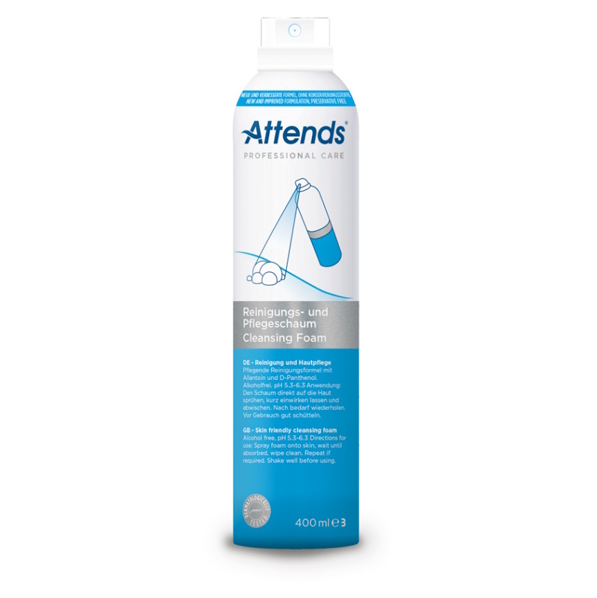 E-shop ATTENDS Čistiaca pena pre inkontinenčných pacientov 400 ml