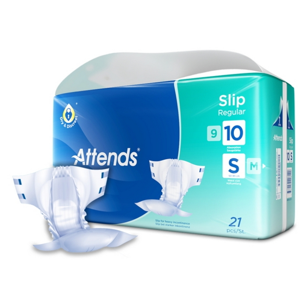 ATTENDS Slip regular 10 absorpčné nohavičky S 21 kusov