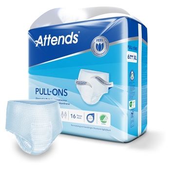 ATTENDS Pull-Ons plus 6 absorpčné nohavičky XL 16 kusov ()