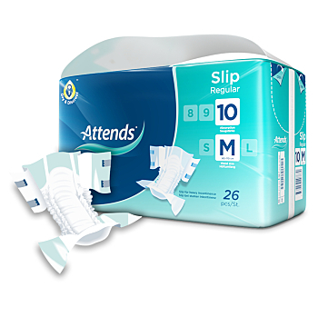 ATTENDS Slip regular 10 absorpčné nohavičky veľkosť M 26 kusov ()