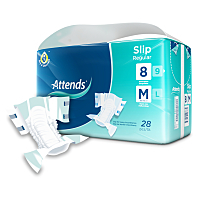 ATTENDS Slip regular 8 absorpčné nohavičky M 28 kusov