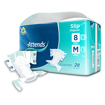 ATTENDS Slip regular 8 absorpčné nohavičky M 28 kusov ()