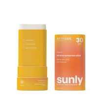 ATTITUDE 100% minerálna ochranná tyčinka na telo SPF 30 Tropical 60 g
