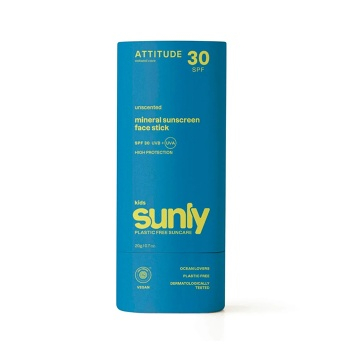 ATTITUDE Detská 100% Tyčinka na tvár a pery SPF 30 bez vône 20 g