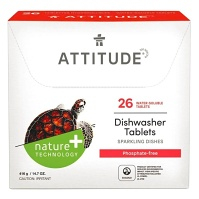 ATTITUDE Nature+ tablety do umývačky bez fosfátov 26 dávok