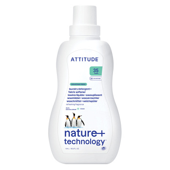 ATTITUDE Prací gél a aviváž 2 v 1 Mountain Essentials 35 praní 1050 ml (Ekologické pracie prostriedky)