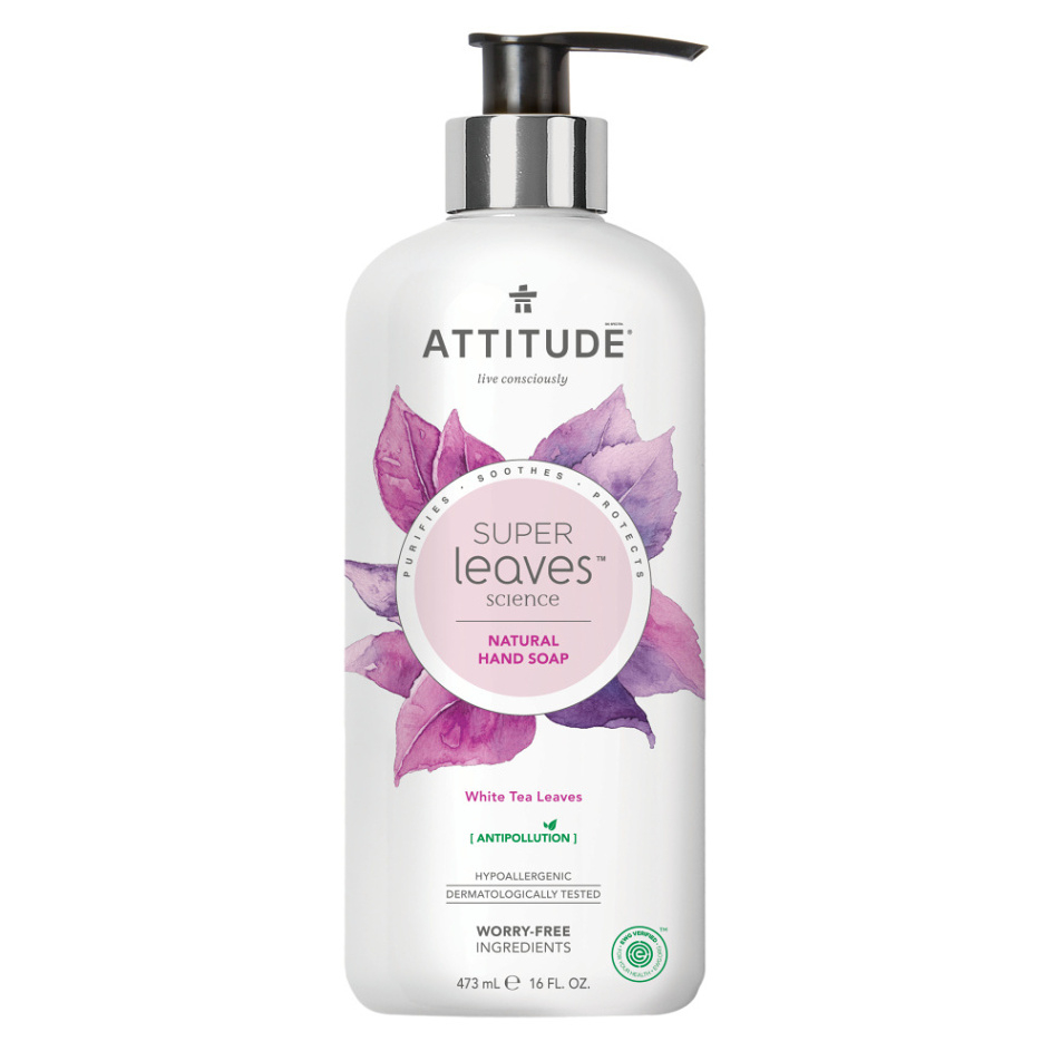 ATTITUDE Super leaves prírodné mydlo na ruky čajové listy 473 ml kúpite na Mojalekaren.sk