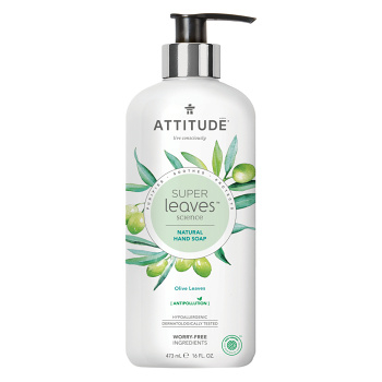 ATTITUDE Super leaves prírodné mydlo na ruky olivové listy 473 ml