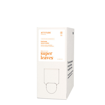 ATTITUDE Super leave mydlo na ruky pomaranč listy kanister 2 l (Prírodné prípravky na sprchovanie a umývanie) - Prírodné