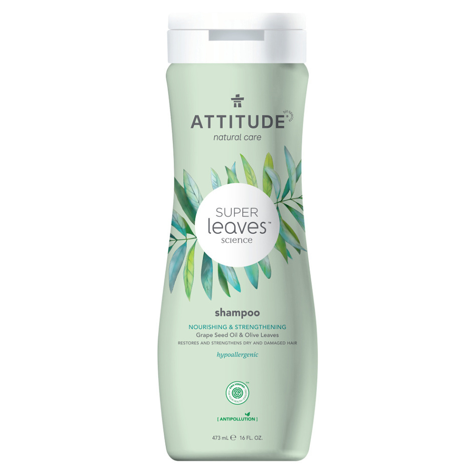 ATTITUDE Super leaves Prírodný šampón pre suché a poškodené vlasy 473 ml kúpite na Mojalekaren.sk