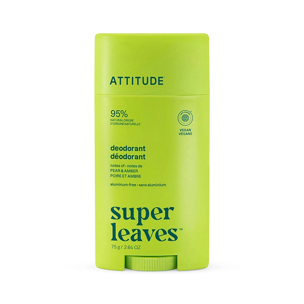 ATTITUDE Super leaves dezodorant hruška & amber 75 g