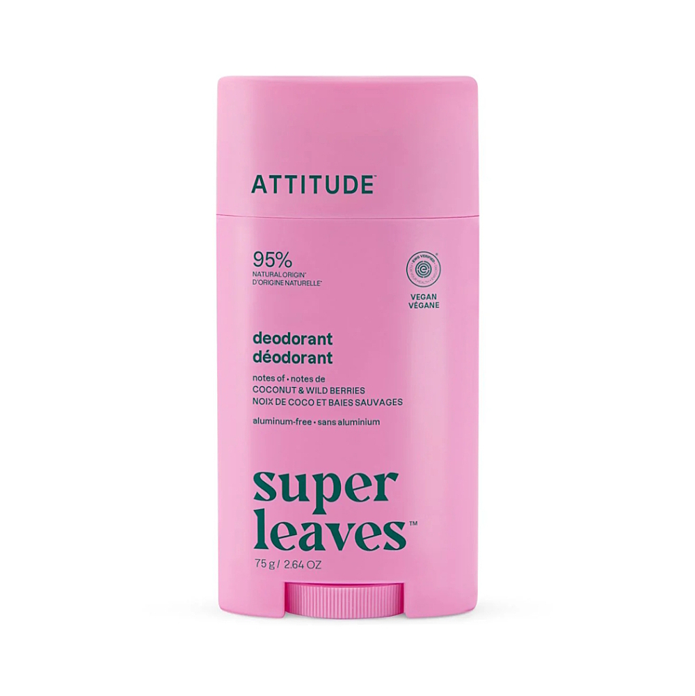 ATTITUDE Super leaves dezodorant kokos & lesné plody 75 g