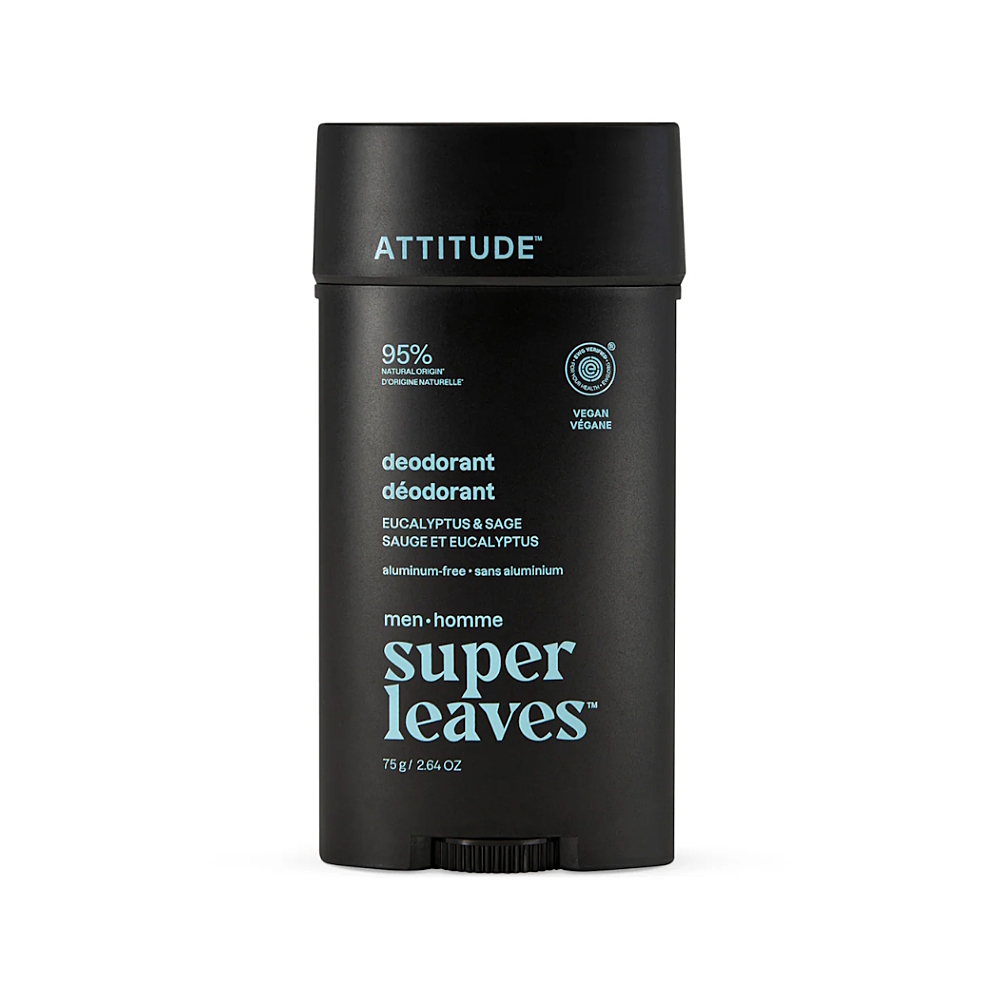 ATTITUDE Super leaves pánsky dezodorant Eukalyptus & Šalvia 75 g