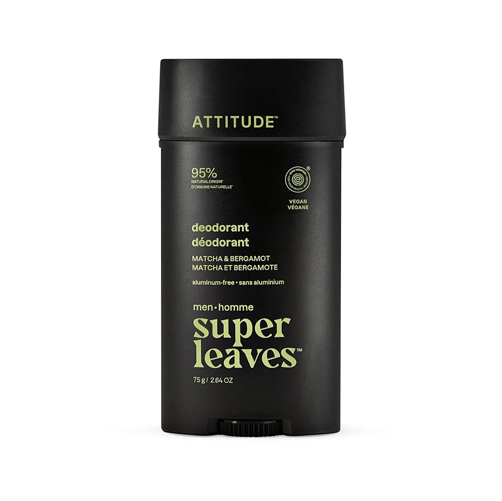 ATTITUDE Super leaves pánsky dezodorant Matcha & Bergamot 75 g