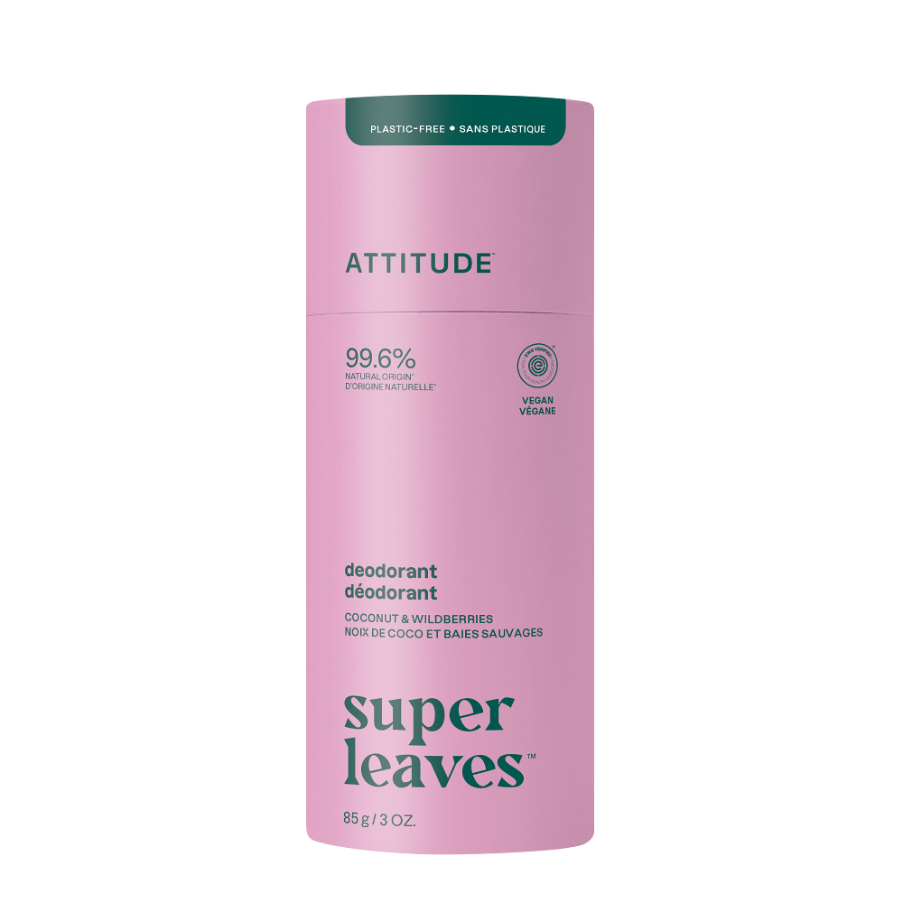 ATTITUDE Prírodný tuhý deodorant Super leaves Listy bieleho čaju 85 g