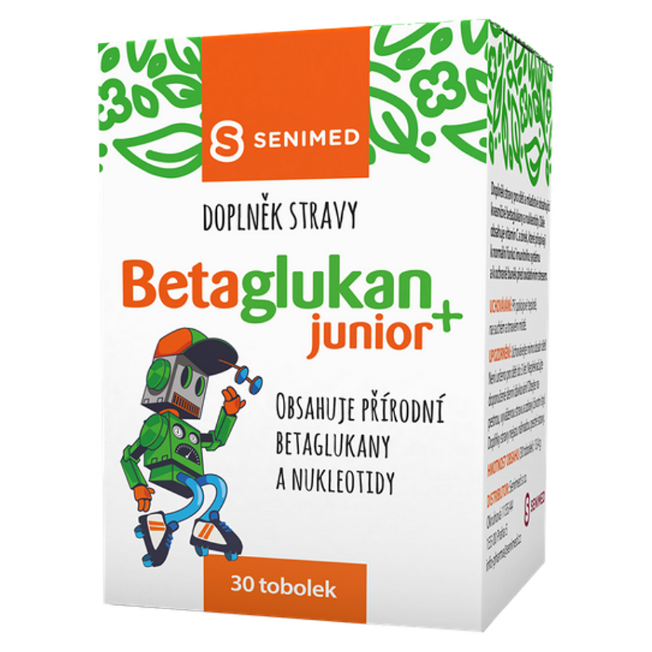 E-shop SENIMED Betaglukán JUNIOR 100 mg 30 toboliek