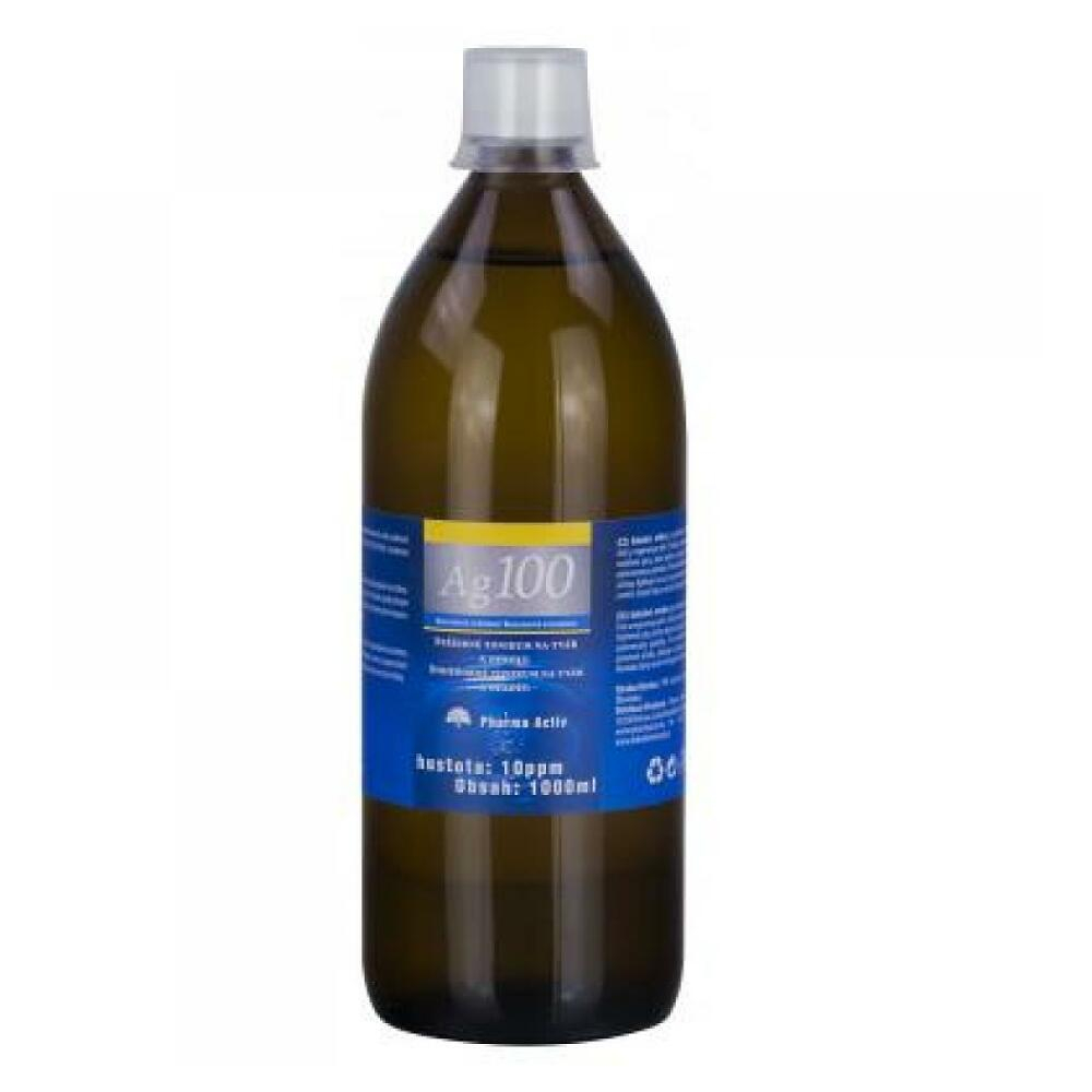 PHARMA ACTIV Koloidné striebro Ag 100 10 ppm 1000 ml kúpite na Mojalekaren.sk