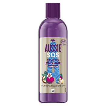 AUSSIE SOS Save My Lengths Šampón pre poškodené vlasy 290 ml