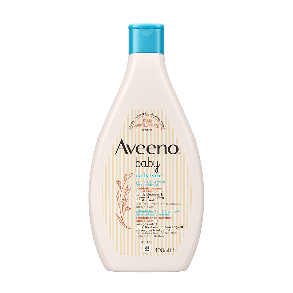 AVEENO Baby daily care jemný kúpeľ & umývací gél 400 ml
