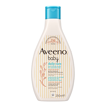 AVEENO Baby daily care umývací gél 250 ml (Dermokozmetika pre deti) - Dermokozmetika