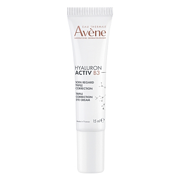 AVÈNE Hyaluron Activ B3 Očný krém 15 ml (Dermokozmetika starostlivosť o očné okolie) - Omladzujúce, Hydratačný, Rozjasňujúce