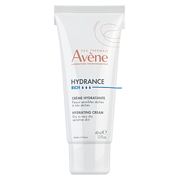 AVENE Hydrance Riche hydratačný krém 40 ml (Dermokozmetika pleťové krémy) - Dermokozmetika, Hydratačný, Denné