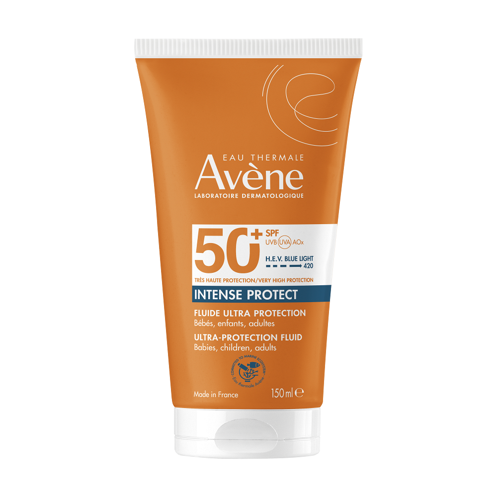 AVENE Intense Protect Ultra Fluid SPF 50+ na opaľovanie 150ml
