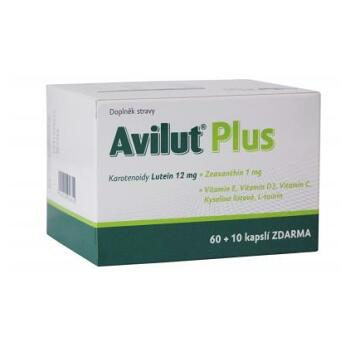 AVILUT Lutein plus 12 mg 70 kapsúl