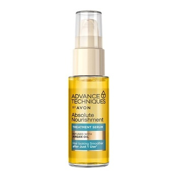 AVON Starostlivosť o vlasy s marockým arganovým olejom pre všetky typy vlasov Advance Techniques (360 Nourishment Moroccan Argan Treatment) 30 ml (Vlasové oleja) - Regeneračné