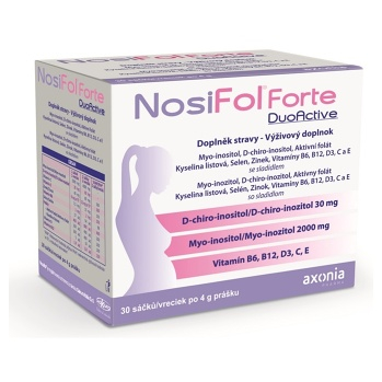 AXONIA NosiFol Forte DuoActive vrecká 30 x 4 g