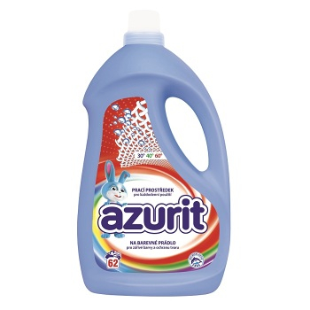 AZURIT Prací gél na farebnú bielizeň 62 praní 2,48 l