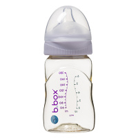 B.BOX Antikoliková dojčenská fľaša od narodenia ružová 180 ml