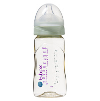 B.BOX Antikoliková dojčenská fľaša od narodenia zelená 240 ml